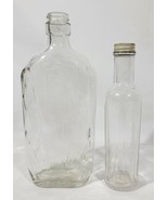 2 Vintage Bottles Apothecary - $23.76