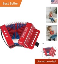 Woodstock Kid&#39;s 7&quot; Accordion - Multi-Color Fun Music Toy for Young Children - $60.00