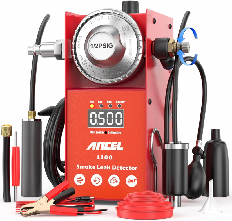  Automotive Smoke Machine Leak Detector, EVAP Vacuum Smoke Leak Tester w... - $181.04