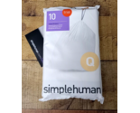 Simplehuman Size Q Custom Fit Liners - Trial Size 10 Pack - $10.97