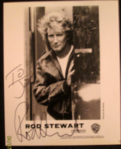 ROD STEWARD : SINGER (ORIGINAL AUTOGRAPH PHOTO) CLASSIC - $222.75