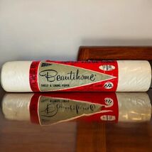 Beautihome Kitschy 1950’s Vintage White Shelf Lining Paper 13 X 115 All ... - $15.87