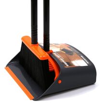 52" Long Handle Broom and Dustpan Set - Effortless Floor Cleaning Solution - $62.32