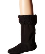 Hunter Kids Girl&#39;s Original Kids&#39; 6 Stitch Cable Boot Socks XS Black - $220.08 MXN
