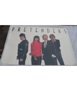 Pretenders Vintage Sire Records Poster Made USA Chrissie Hynde 36*24 Inc... - $39.50