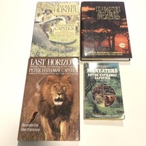 Peter Hathaway Capstick Lot Of 4 Hardcover Books Adventure Africa Hunting Story - £61.94 GBP