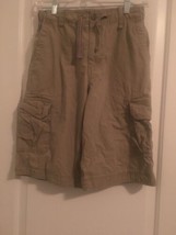1 Pc Urban Pipeline Boys Cargo Shorts Zip Button Khaki Size 18 - $33.66