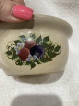 Yesteryears Marshall Pottery Texas Hand Turned Ramekin Or Small Bowl Ber... - $17.75