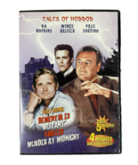 Tales of Horror 4 Movies Dementia 13/Mutant/Chiller/Murder at Midnight D... - $19.79