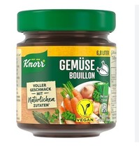 Knorr- Gemuese Boullon (vegetable bouillon) 136g jar - £6.03 GBP