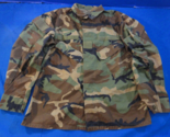 SPECIAL FORCES SF DELTA FORCE MILITARY BDU WOODLAND CAMO TACTICAL JACKET... - $48.59