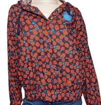 NWT Marc Jacobs Multicolor Floral Swimwear Cover Up Swim Windbreaker Jacket M/l - £47.79 GBP