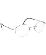 Silhouette Eyeglasses 5521 70 7010 Titan Next Gen Tech Silver Rimless 50... - €172,91 EUR