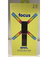 Focus Onn Portable Spray Light Adjustable LED Arms 16 RGB Colors Battery... - $10.23