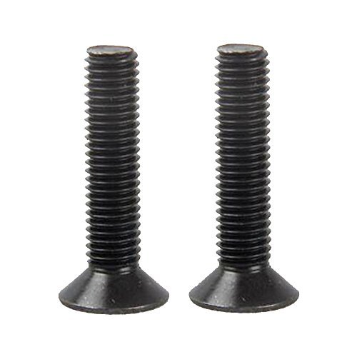 Bluemoona 100 Pcs - Metric M3 Hex Socket screw flat head Hexagon cap screws bolt