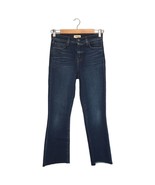 New Lagence Jeans Womens 25 Boot Cut Mid Rise Wiskering Raw Hem Medium W... - $87.99 CAD