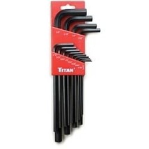 Titan 13-pc sae long arm hex key set - $50.49