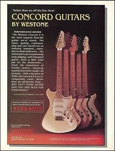 1983 Westone Concord II guitar series ad 8 x 11 advertisement print - £3.38 GBP