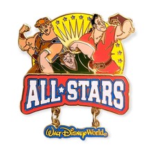 Walt Disney World Pin: All Stars Hercules, Gaston, and Quasimodo - $34.90
