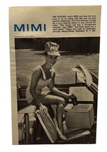 Bernz-O-Matic Portable Refrigerator Print Ad  1963 Vintage Cooler Mimi O... - $14.95