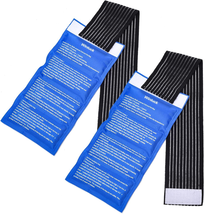 Gel Ice Cold Packs - (2-Piece Set) Soft Reusable Cold/Hot Compress - $21.99