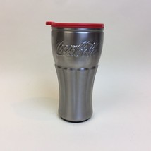 COCA-COLA Coke Stainless Vintage Thermo Serv Drinking Travel Mug Insulated - £7.88 GBP