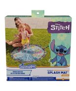 Disney Stitch Splash Mat Water Fun Toy Kids 1+ Blue - $30.90 CAD