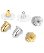 925 Sterling Silver Butterfly/Bullet/PAD Earring Push Backs Ear Posts St... - $4.86 CAD