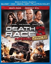 Death Race 3: Inferno Blu-ray + Dvd Digital Code May Be Expired New - £6.30 GBP