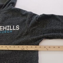 Bella + Canvas LAKEHILLS CHURCH Men's Gray Cotton Blend Pullover Sweatshirt Sz L image 12