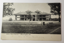 1905&#39;s Miller Park Pavilion, Bloomington, Ill.  Post Card UnDivided Back - £7.11 GBP