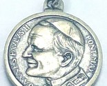 Pope John Paul II Mediallion Commemorating 1990 Czechoslovakia FIrst Pap... - $14.80