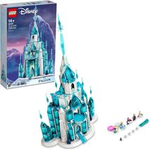 Disney Princess The Ice Castle Building Toy 43197 Disney Castle Kit to Build, Di - $200.00