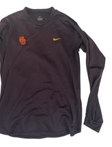 Nike USC Trojans Long Sleeve Dri-Fit Shirt Small Black NCAA Athletic Top image 4