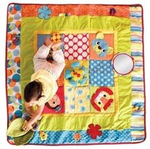 Infantino Jumbo Large Big Baby Playmat Play Mat Patchwork Developmental Toy - £38.98 GBP