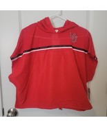 University of Utah Utes Short Sleeve Hoodie Shirt Women&#39;s Large Red NCAA... - $29.70 CAD