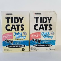 2 Purina Tidy Cats Quick Sifting Cat Box Litter Box Liners Multiple Cats... - £20.45 GBP