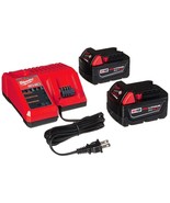 Milwaukee 48-59-1850 M18 RED LITHIUM XC 5.0 Ah Batteries 48-59-1812 M12 ... - £112.23 GBP