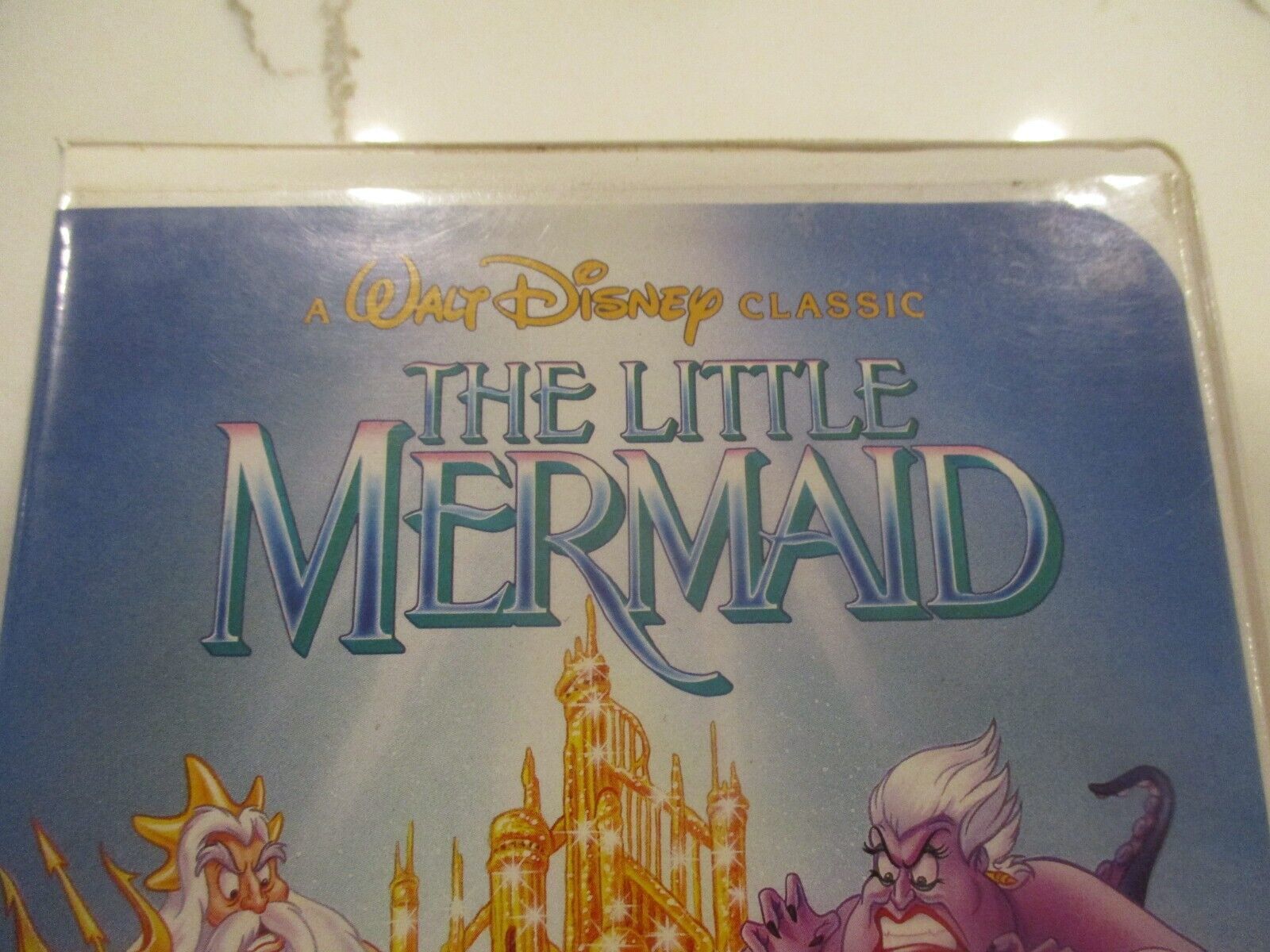 VHS The Little Mermaid the classics black diamond banned VHS cover 01225... - $99.99