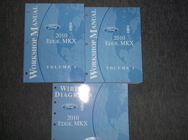2010 FORD EDGE LINCOLN MKX Service Shop Repair Workshop Manual Set OEM W... - £47.06 GBP