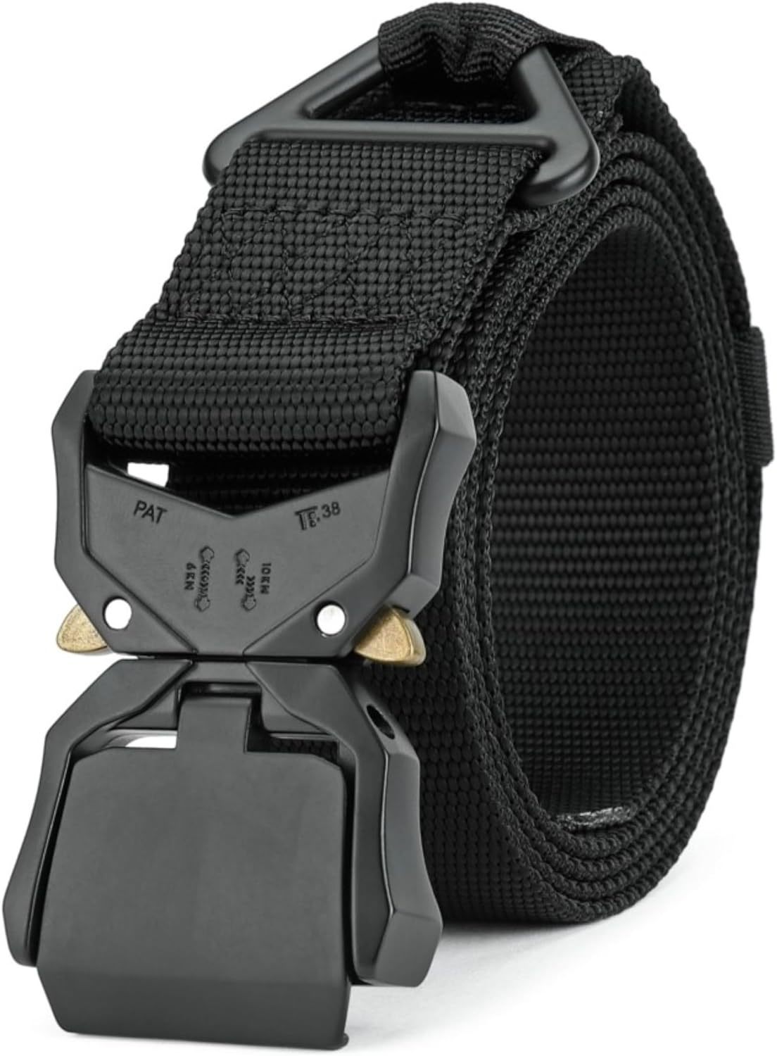 Mens Tactical Belt, Quick Release Military Hiking Rigger 1.5&quot; Heavy Duty... - $44.98