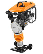 VEVOR Jack Compactor, 6.5 HP Vibratory Rammer Fuel-Powered 196 cc Engine... - $759.99