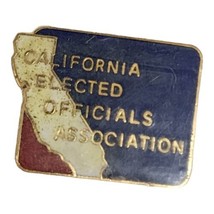 Vintage 90&#39; California Elected Officials Association Lapel Pin Pinback - £7.46 GBP