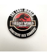 Vintage 1997 Jurassic Park The Lost World Button Pin Back Something Has ... - £19.36 GBP