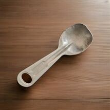 Vintage Aluminum Short'ning &amp; Ice Cream Spoon, Lard Shortening Farmhouse... - $13.00