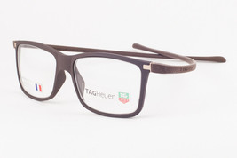 Tag Heuer REFLEX 3051 004 Matte Brown Eyeglasses TH3051-004 49mm - £189.08 GBP