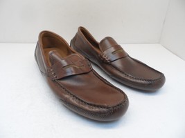 Clarks Men&#39;s Ashmont Way Leather Casual Slip-On Loafer Tan Size 10.5M - £39.85 GBP
