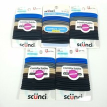 Scunci No Damage Elastic Hair Ties 18 pc Lot of 5 #16779 - £12.77 GBP