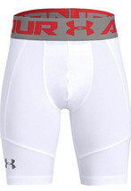 NWT Under Armour Boys&#39; Utility Shorts , White (100)/Graphite , Size Yout... - £8.93 GBP