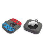 Pair of Novelty Switch Game Silicone Shell for Apple AirTag *AirTag NOT ... - $18.46 CAD